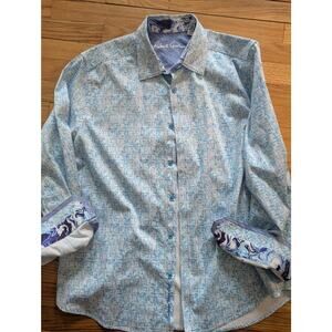 Robert Graham L GARLAND Woven Long Sleeve Classic Fit Sport Shirt